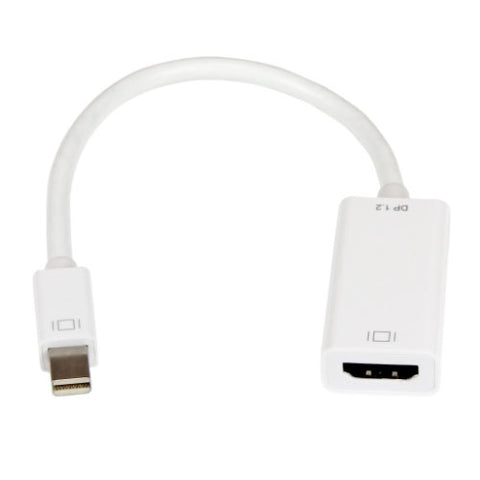 STARTECH Mini DP TO HDMI Adapter, 4K, White, 3YR