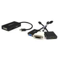 StarTech Mini DP to VGA OR DVI or HDMI Adapter, Single Display