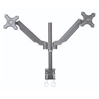 Speed Dual Monitor Arm Gas Spring Mount, UP TO 27"& 7KG Per Arm, 100x100 VESA, Life