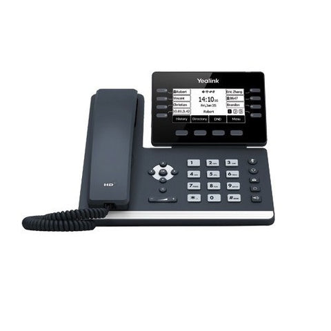 YEALINK (SIP-T53) 12 Line IP Phone with Handset, 3.7" Adjustable LCD Screen