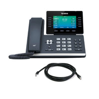 Yealink (SIP-T54W) 16 Line Ip Phone with Handset,Bluetooth and Wifi,4.3" LCD Screen
