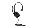 Jabra Evolve2 50 MS Mono ANC Headset, USB-A