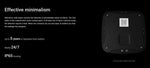 AJAX LEAKSPROTECT WIRELESS WATER LEAK DETECTOR BLACK