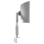Atdec Ora 10 Single Monitor Dynamic Arm- F-Clamp - Silver