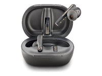 Poly Voyager Free 60+ MS Wireless Earbuds – Black, USB-A, Touchscreen Case