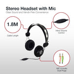 Shintaro Stereo Headset with Inline Mic