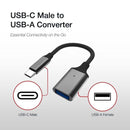 Shintaro 15cm USB-C to USB-A 3.0 OTG Adapter – Aluminum Connector