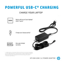 HP 65W USB-C LC Power Adapter AC Charger for EliteBook ProBook