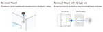 OPTEX RECESSED CEILING OR WALL MOUNT PIR 6M CURTAIN