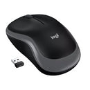 Logitech M185 Wireless Mouse - Grey, 2.4GHz, 3 Buttons