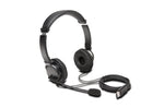 Kensington Hi-Fi USB-A Headphones w/ Microphone/Volume Control For Laptop Black