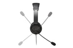 Kensington Hi-Fi USB-A Headphones w/ Microphone/Volume Control For Laptop Black