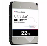 WD 22TB Ultrastar Enterprise 3.5" Hard Drive, SAS, 7200RPM, 512MB Cache