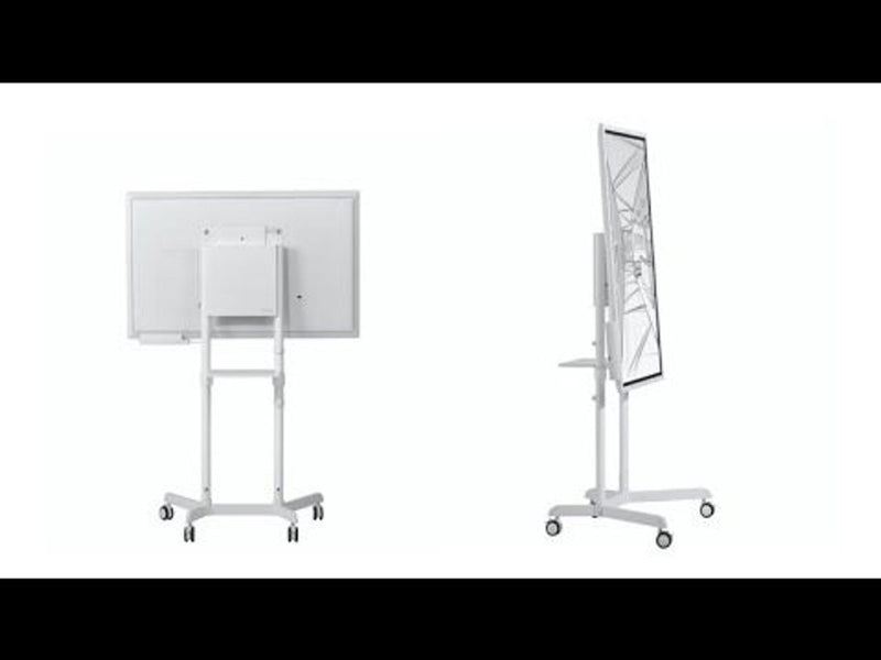 Atdec Executive Mobile TV Cart with 90 degree rotation. Max Load 70kg