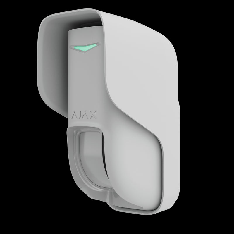 AJAX Curtain-Style Outdoor Motion Detector, White