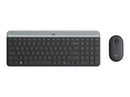 Logitech MK470 Slim Wireless Keyboard & Mouse Combo, 2.4GHz, Graphite
