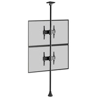 Atdec Floor-to-Ceiling Dual Display 1x2 Mount