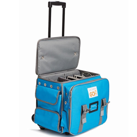 LapCabby GO2 Case 6 Charge | 6-Device Portable AC Charging Case