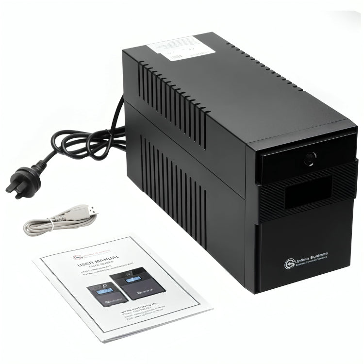 Uptime ELITE Series 1200VA Line Interactive Tower UPS With LCD ES1200-AVR