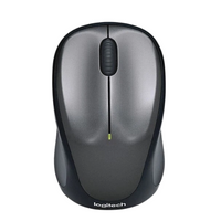 Logitech M235 Wireless Mouse - Black/Grey, Nano Receiver