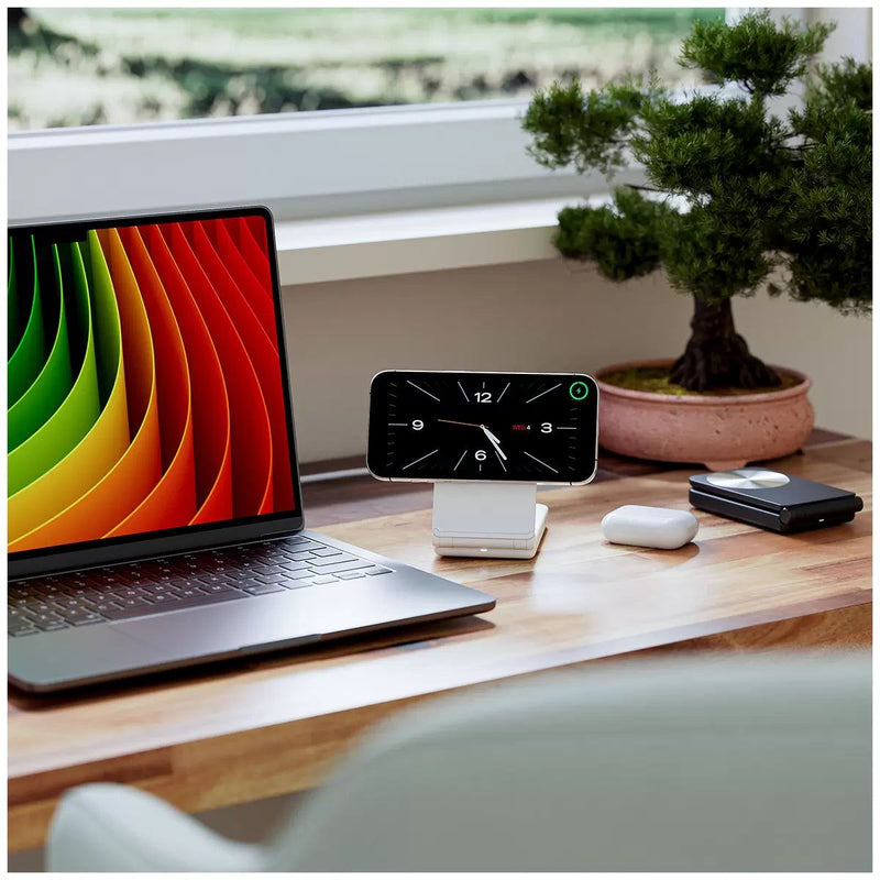 ALOGIC YOGA Fold 3 In One Wireless Charging Stand White A31FWCWHAU