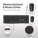 Shintaro Wireless Keyboard & Mouse Combo - Compact, Spill-Resistant, 10m Range