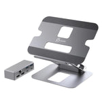 J5create JTS427 Dual HDMI Docking Stand, USB-C 100W PD, 2x USB-A, RJ45