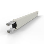 Patchbox one Cassette 8RU STP White