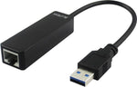 Blupeak 2X BLUPEAK USB-A 3.0 TO RJ45 Gigabit Ethernet Adapter (2 Year Warranty)
