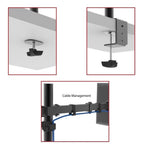 Shintaro Dual Desktop Monitor Mount