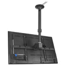 Atdec TH-3070 Ceiling Mount Tilt, Long Pole, 65kg, VESA, Black