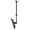 Atdec TH-3070 Ceiling Mount Tilt, Long Pole, 65kg, VESA, Black