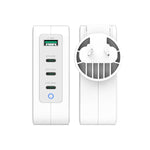 J5create JUP43130 130W GaN USB-C 4-Port Charger (3x USB-C PD, 1x USB-A)