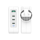 J5create JUP43130 130W GaN USB-C 4-Port Charger (3x USB-C PD, 1x USB-A)