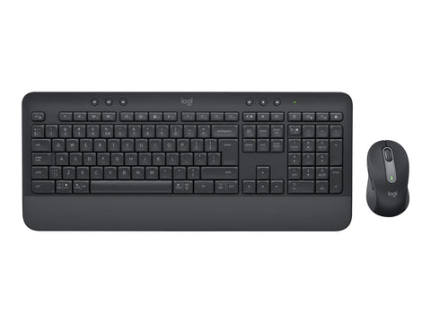 Logitech MK650 Wireless Keyboard & Mouse, LogiBolt/Bluetooth, Graphite