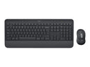 Logitech MK650 Wireless Keyboard & Mouse, LogiBolt/Bluetooth, Graphite