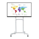 Atdec Executive Mobile TV Cart with 90 degree rotation. Max Load 70kg