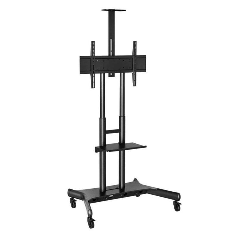 Atdec AD-TVC-75 Mobile Heavy Duty TV Cart. Max Load 75kg. Panels 50" to 80"