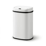 Devanti Sensor Bin Motion Rubbish Trash Can Automatic Touch Free Kitchen White