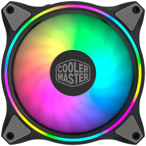 Cooler Master 120mm Black ARGB Fan for Elite 481/490/681/690, OEM Bulk Pack