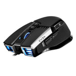 EVGA X17 Ergonomic Gaming Mouse Customizable 16000 DPI 8KHz 10 Buttons USB BLACK