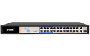 D-Link 26-Port Unmanaged Long Range PoE Switch with 24 PoE