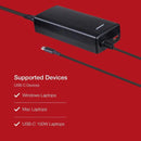 Shintaro 100W USB-C Laptop Charger – Dual Port Fast Charge