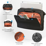 Everki Lunar Laptop Briefcase, Fits Up to 18.4" Laptop, Stylish & Durable