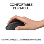 Logitech M240 Business Silent Mouse, Bluetooth/LogiBolt, Ambidextrous, Graphite,