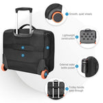 Everki Journey Laptop Trolley Rolling Briefcase, 11-16" Compartment, Adjustable