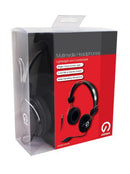 Shintaro Stereo Headset with Noise-Cancelling Mic, 3.5mm Jack & Volume Control