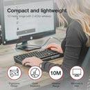 Shintaro Wireless Keyboard & Mouse Combo - Compact, Spill-Resistant, 10m Range