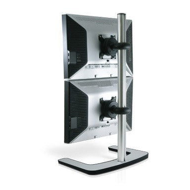 Atdec Dual Monitor Vertical Stacked Freestanding Mount