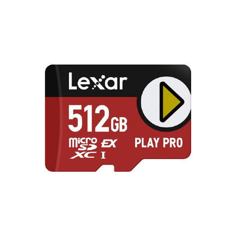 Lexar 512GB PLAY PRO microSDXC Express Card